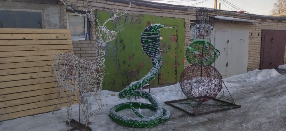 Новогодние оформление