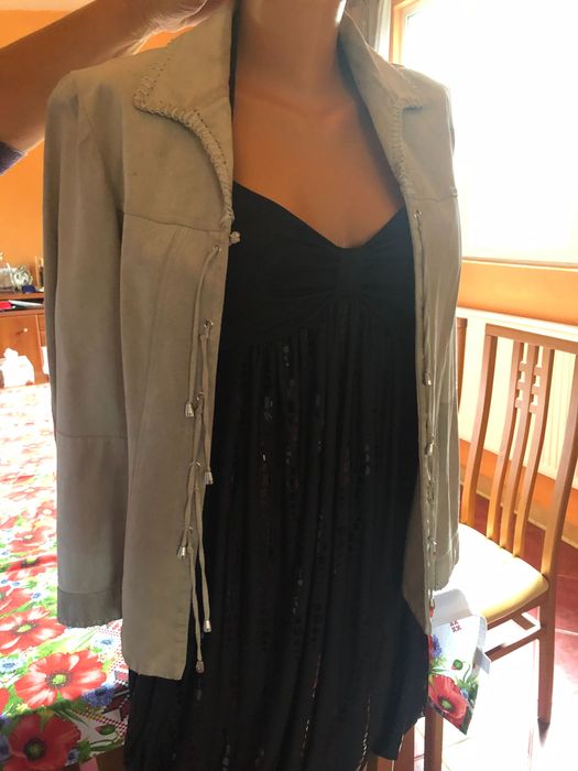 Sacou piele intoarsa