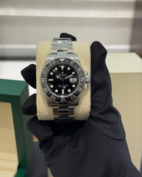ROLEX GMT MASTER 2 40mm steel 116710LN-0001