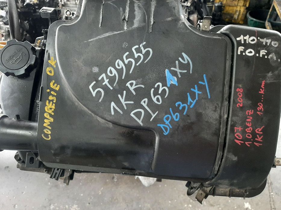 motor citroen c1 peugeot 107 1.0 b 1kr 1kr-b52  2005-2014 euro 4 model fara egr