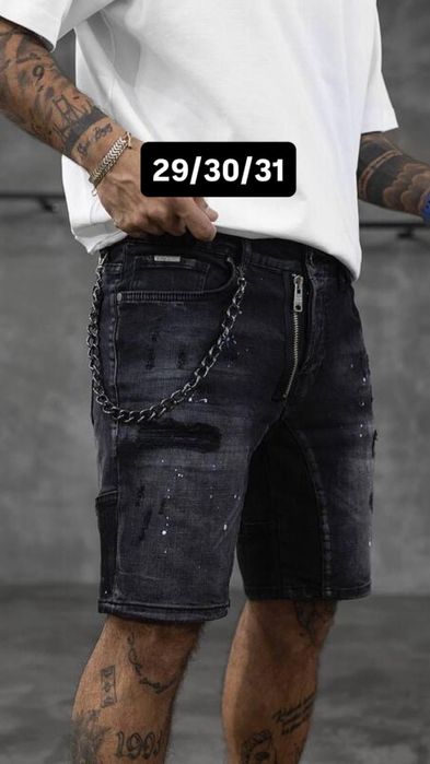Къси дънки от марките Dsquared2, Black Island и Armani.
