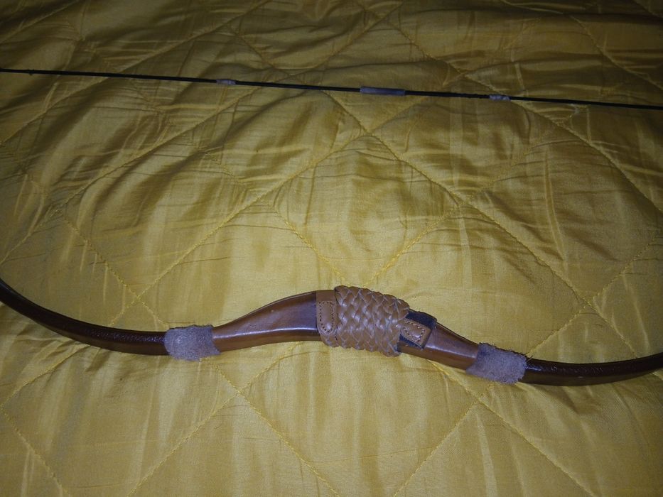 Уникален! Традиционен лък рикърв 26 инча, 28 либри