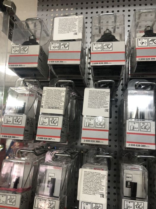 Фрезы PROFSET Энкор, Bosch,  в ассортименте