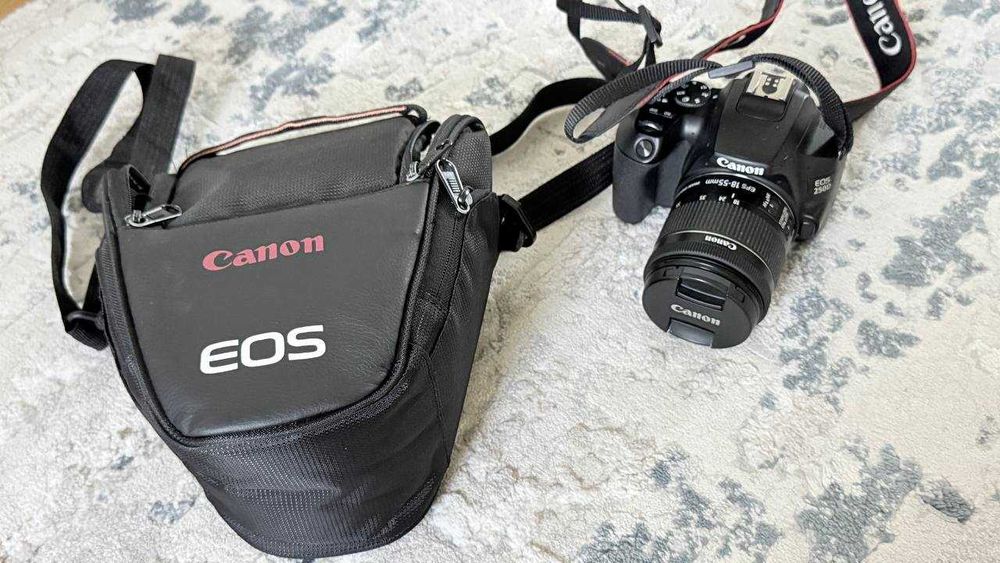 Продаю  свою  EOS Canon 250D  24.1 п как  новый,почти не использовал.