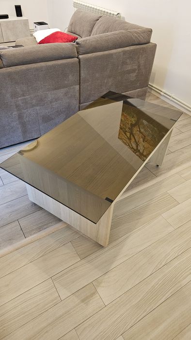 Masă cafea living lemn masiv