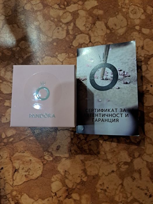 Сребърен пръстен Пандора нов