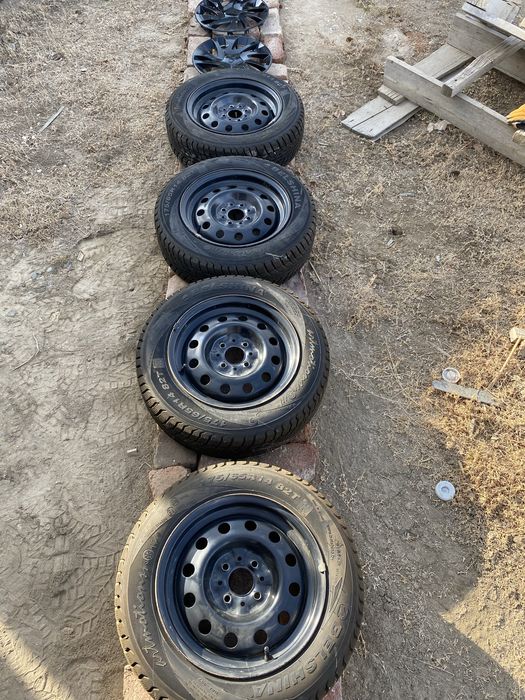 Колесо с диском липучка с калпаком.