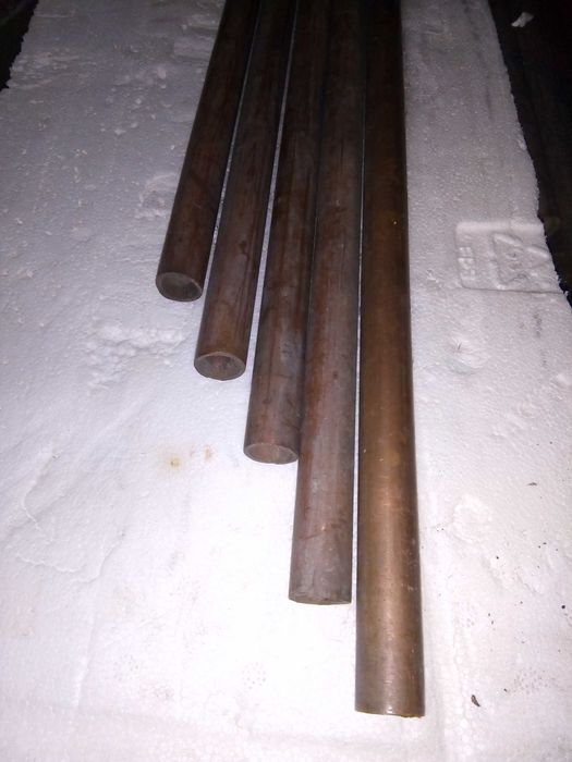 Нови медни тръби на пръти 3м/ф16х2мм/ – Общо 12 бр за 360лв