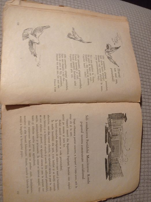 Manual clasa a III-a, anii '50.