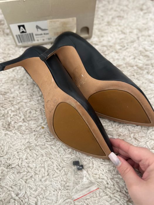 Туфли кожаные женские