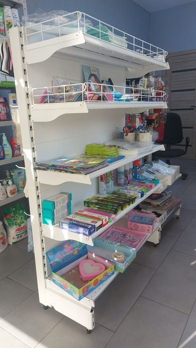 Двухсторонний стеллаж