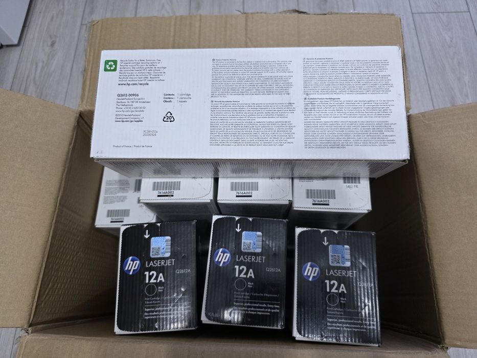 Оригинальные картриджи 2612А