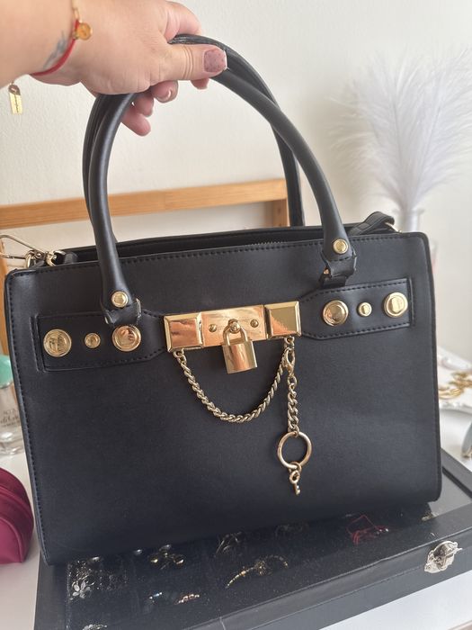 Черна дамска чанта Алдо Aldo