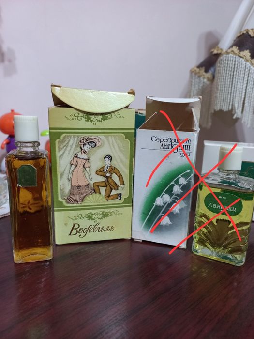 Настоящие духи, винтаж из СССР, см.все фото
