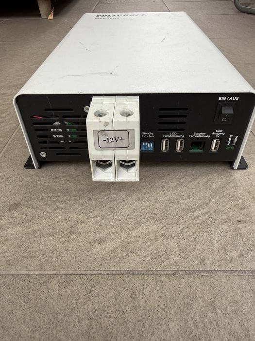 Vand inverter voltcraft swd 1200 w