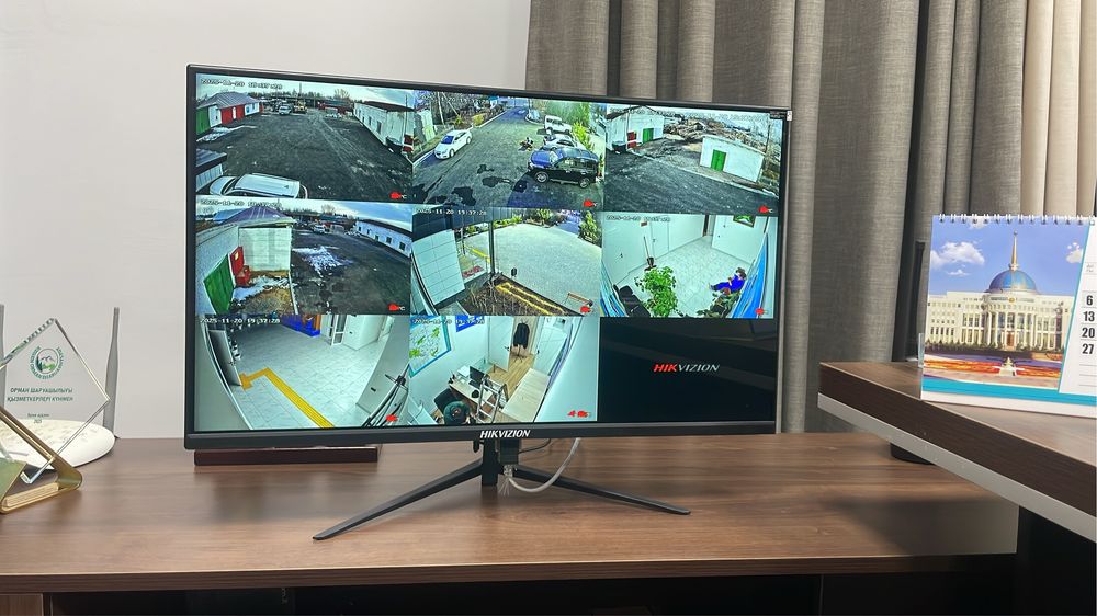 Установка видеонаблюдения