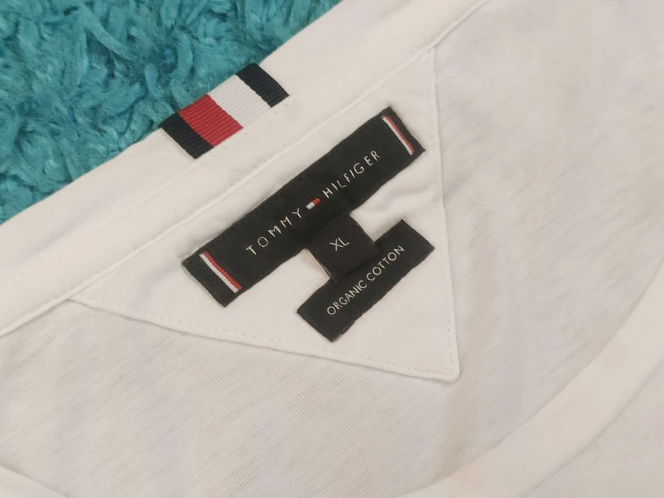 Tricou Tommy Hilfiger White Edition