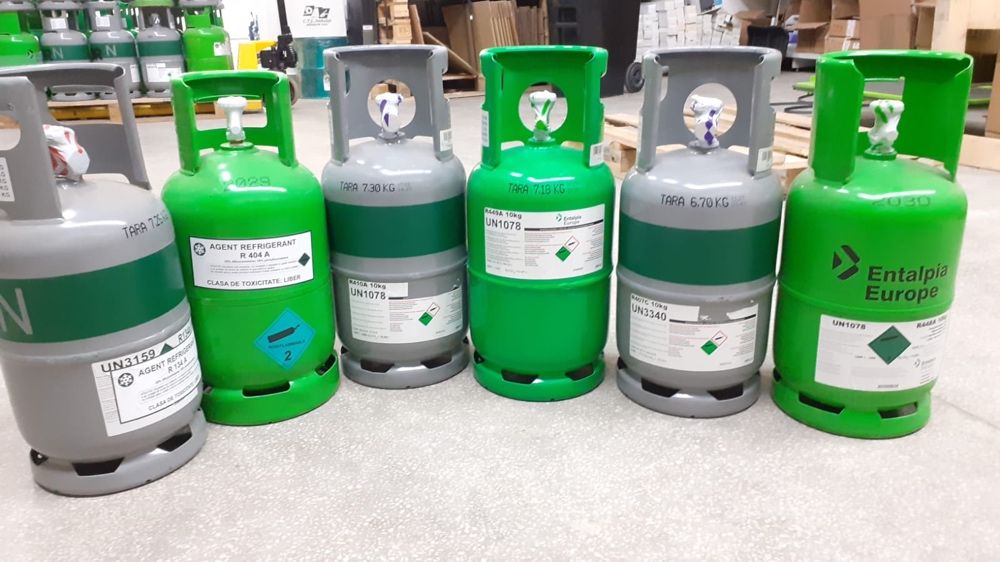 Freon refrigerant certificat calitate conformitate gaz butelie nou