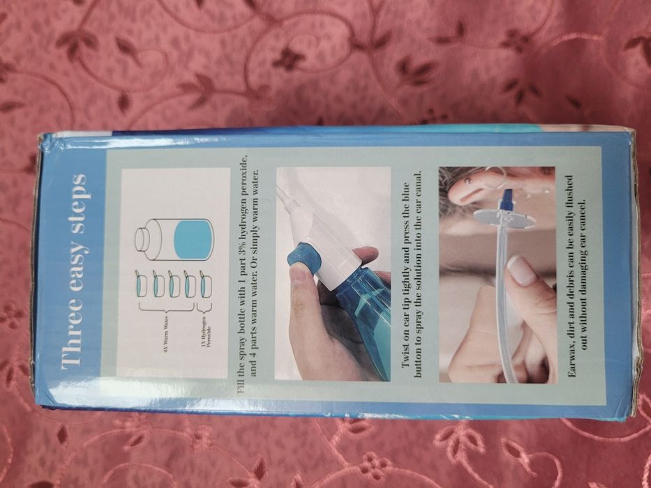 Домашняя чистка для уши