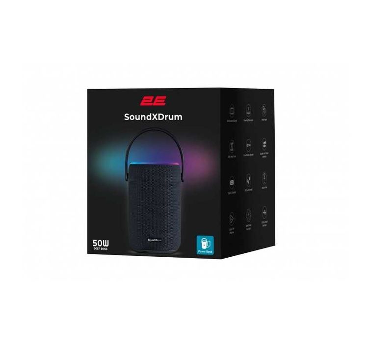 } Колонка 2E SoundXDrum TWS Black