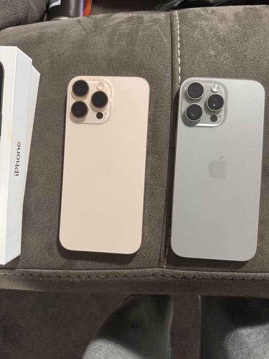 Продвам 2 броя iPhone 16 Pro Max 512GB