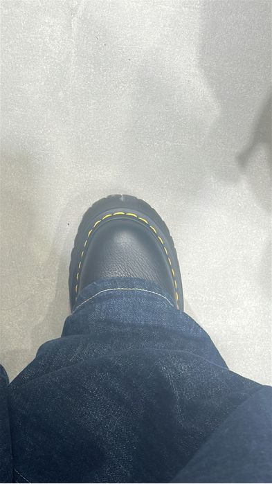 Dr Martens Jadon III pisa black mat leather