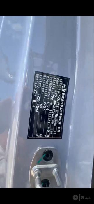Byd t05 132 khw 2026  Sotuvga tayor Toshkentda