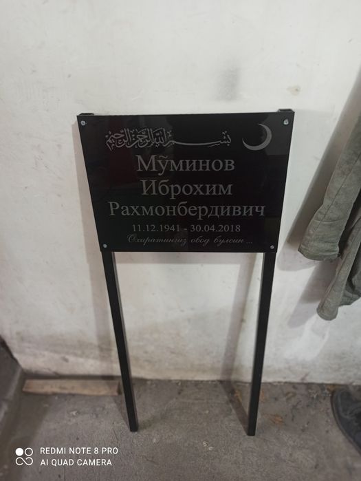 Кабристонга едгорликлар , памятники