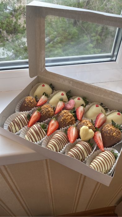 Клубника в бельгийском шоколаде