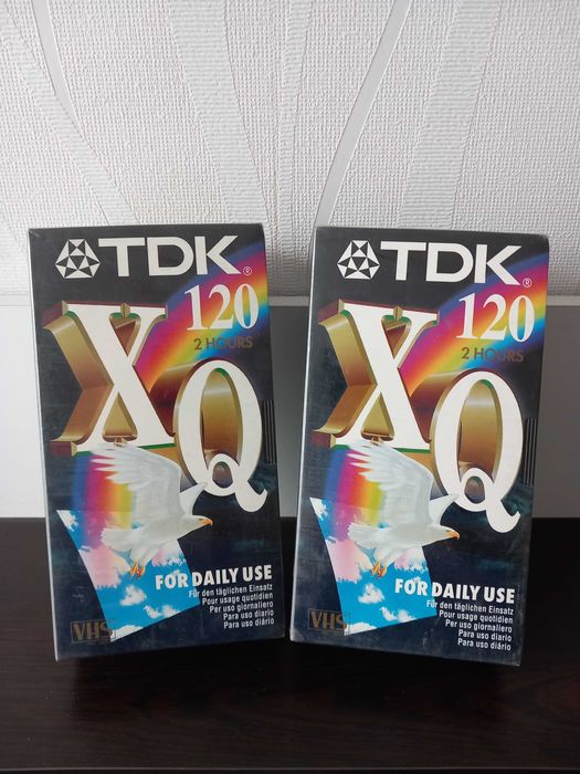 VHS видеокасети чисто нови с различно времетраене и цени