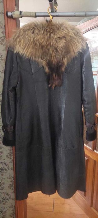 Дублёнка с лазерной обработкой