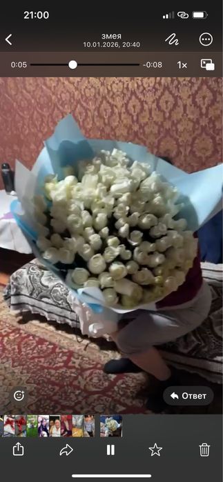 101 роза букет метровый