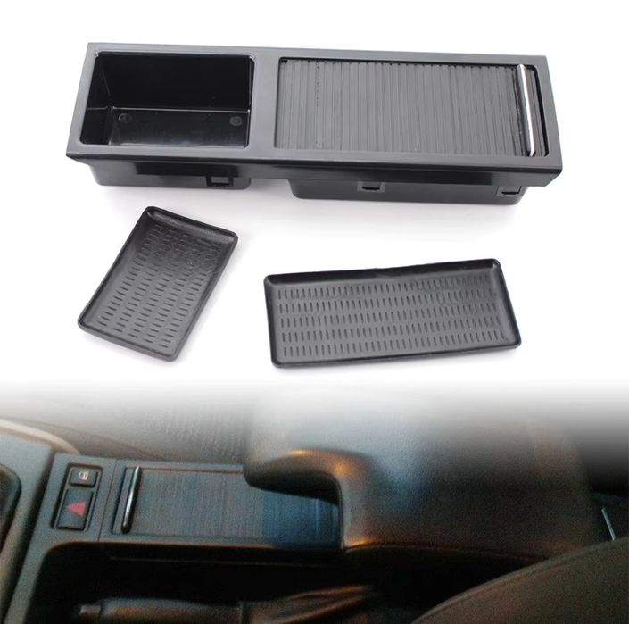 Централна конзола с щоричка и гумени подложки BMW E46