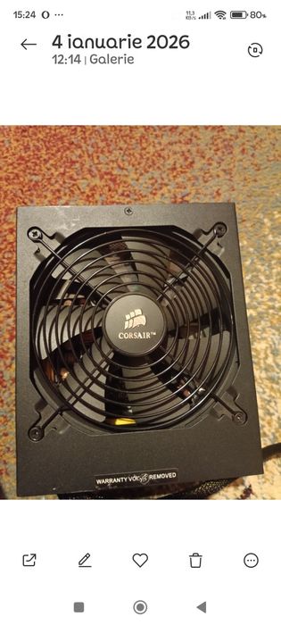 Vând sursă profesionala Corsair 750 wati,va rog citiți descrierea