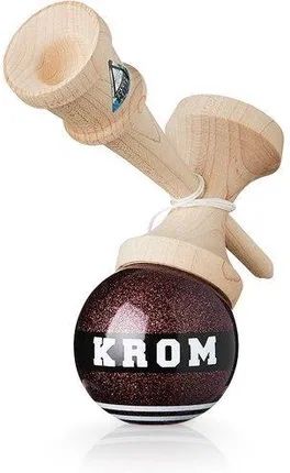 Kendama KROM STROGO 1% Aurora Kendama, noua, LOL Clear