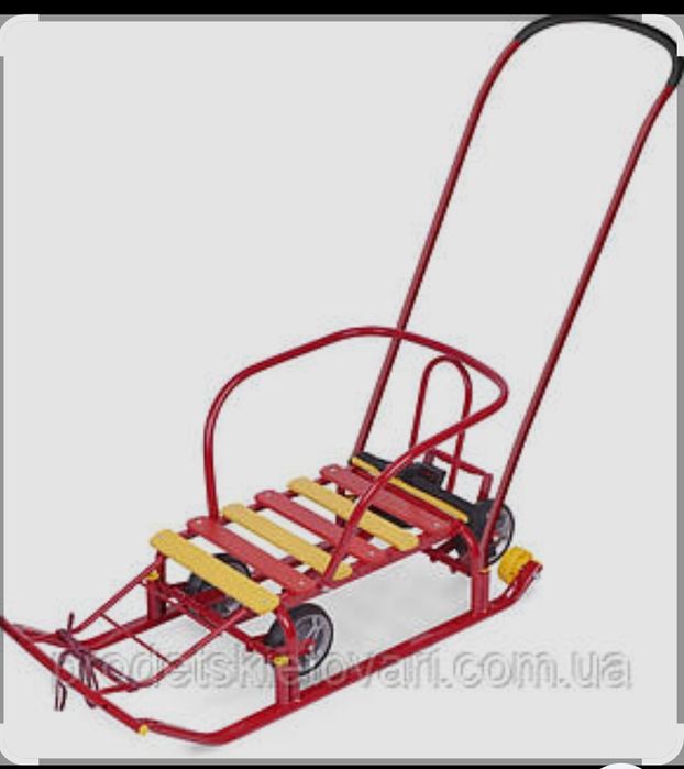 Продам санки с колесами