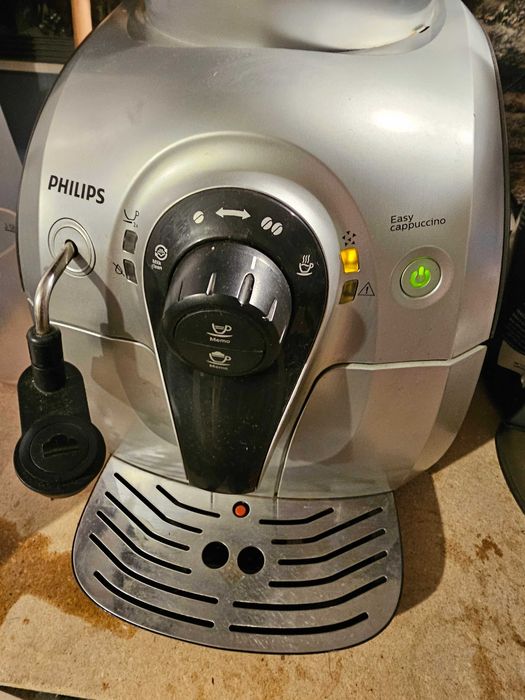 Espressor Automat Cafea Philips Easy Cappuccino Rasnita Ceramica Boabe Cappuccino Espresso Compact Argintiu Camera Copii Jucarii Haine Copii