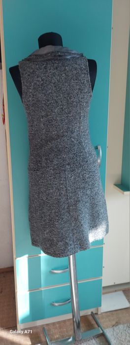 Sarafan/rochie gri mas.S-M