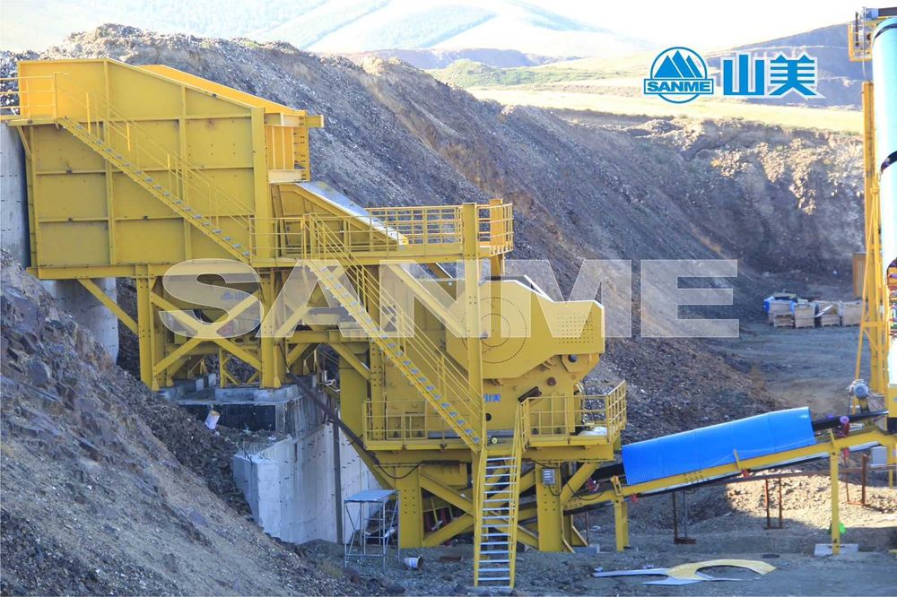 Дробильно-сортировочный комплексы ДСК SANME