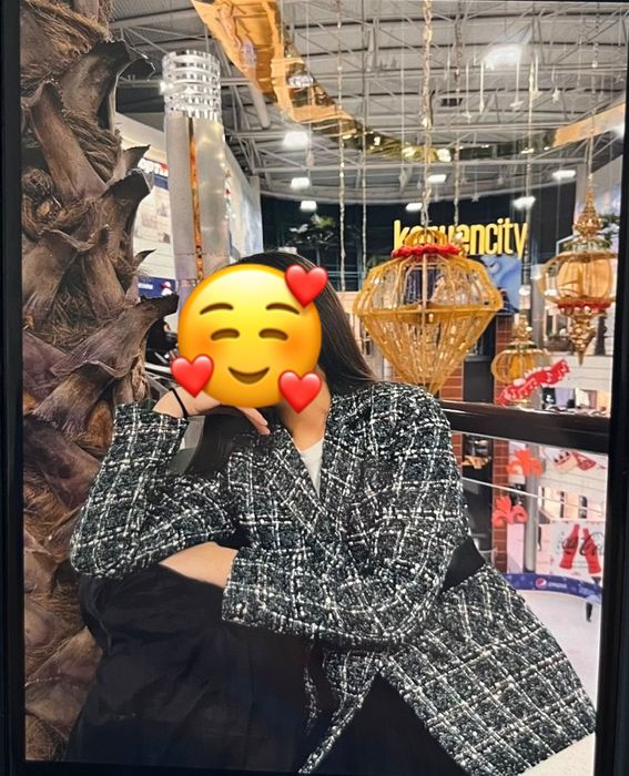 Женский модный Костюм-Твидовый пиджак