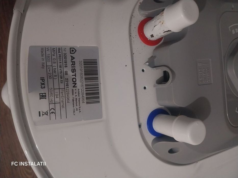 Vand termoboiler Ariston 100L