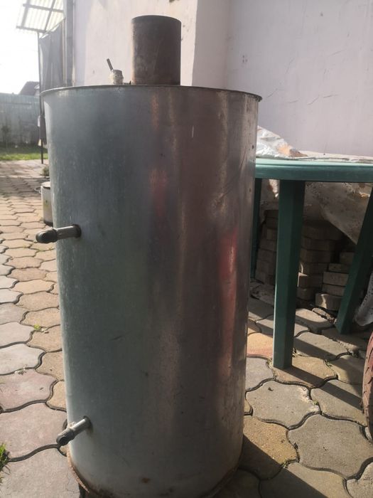 Cazan inox izolat 100L