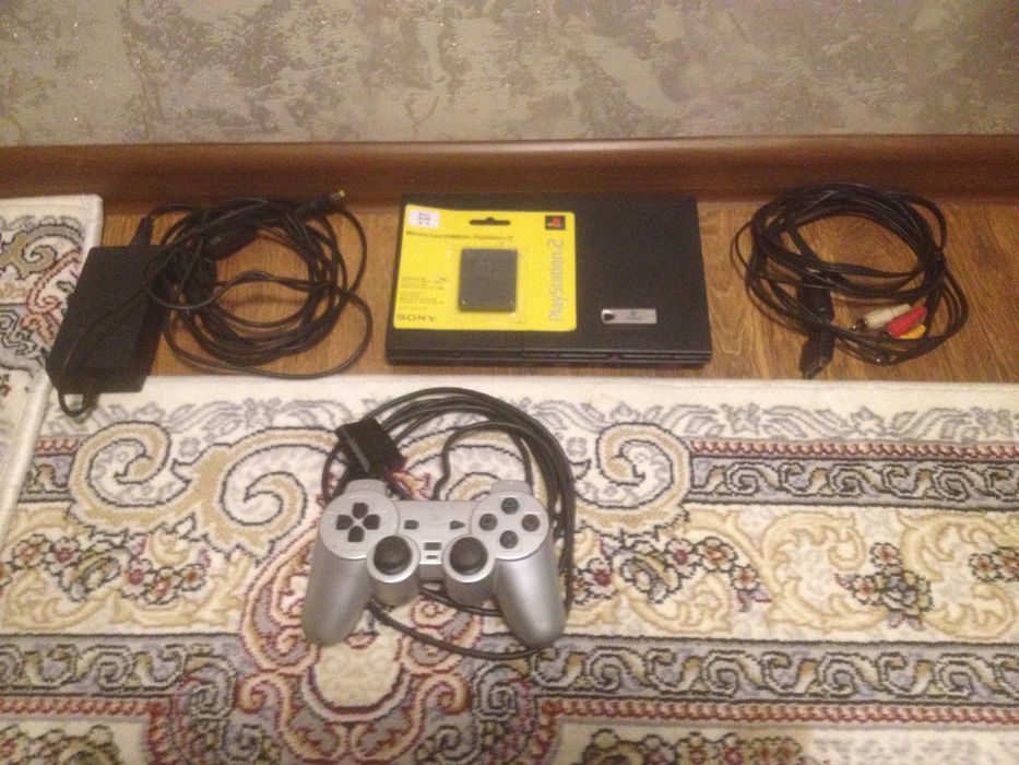 Sony PlayStation 2 slim игры с флешки  летняя скидка