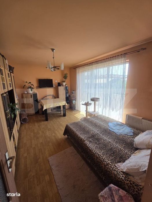 Apartament cu o camera, 34.70 mp, zona Primariei Baciu, usor negociabi