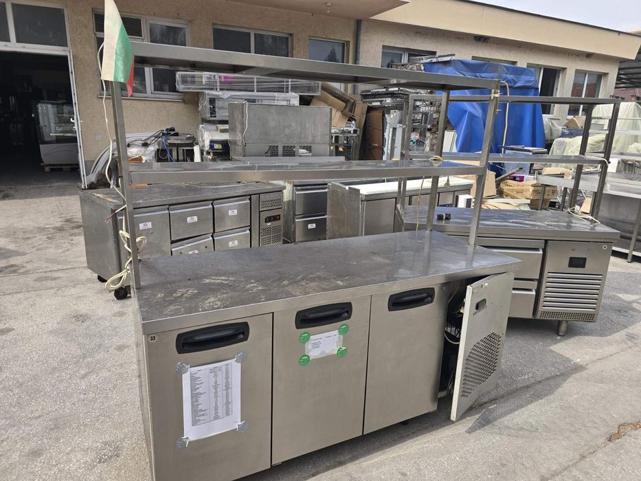 Хладилни маси с чекмеджета2000лв за брой,с 6 броя