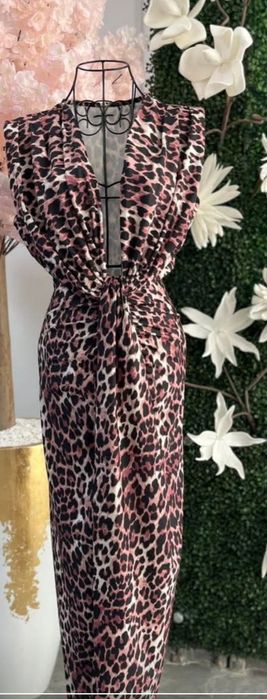 Rochie print eleganta