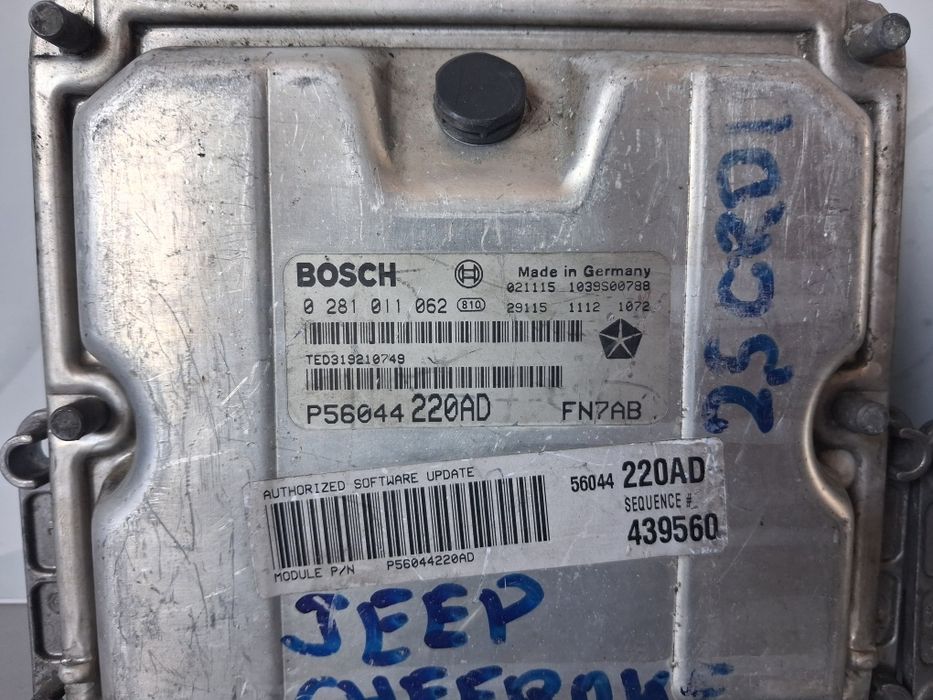 Компютър двигател Chrysler Voyager 2.8crd Jeep cherokee 2.5crd