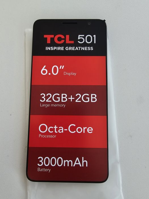 TCL 501 telefon nou!