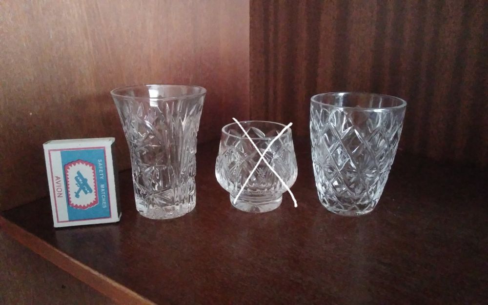 Продам хрустальные рюмочки