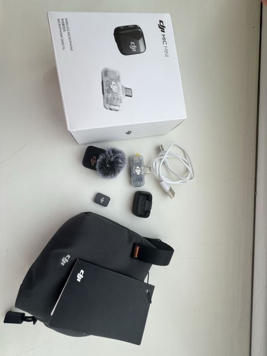 DJI микрофон для контента